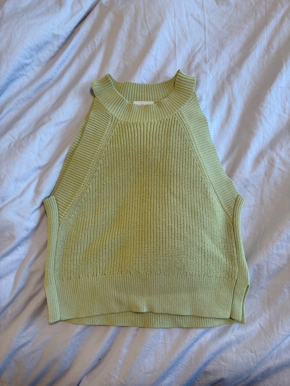 Aritzia Wilfred Crevier Knit Tank Top Sweater Halter